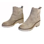 Dolce Vita "HUEY H2O" TAUPE SUEDE LUG SOLE WATER RESISTANT BOOTIES (10) Photo 6