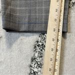 Reiss  Joss Blazer Pant Suit Set Womens Size 4 Gray Plaid Wool Blend Office Photo 7