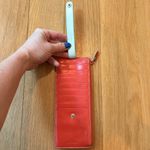 Lodis Leather Women's Card Case Coral Wallet Pink Photo 3