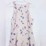 Line and Dot Floral Dress Mini Spring Tassel Flirt Photo 8