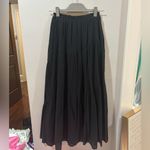 ASTR  Black Maxi Skirt Photo 1