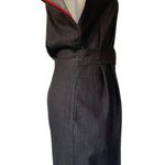 Mystic Los Angeles  Dress in Black Denim Sz M Photo 2