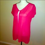 LA Intimates vintage red sexy chemises robe Size L Photo 1