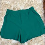 Lululemon Stretch Woven Relaxed Fit High Rise Shorts 4” Kelly Green L Photo 8