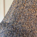 Anthropologie  Kira Off the Shoulder Peasant Midi Dress Floral Metallic Sz 4 Photo 13