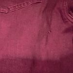 American Eagle  Deep Red Burgundy Distressed High Rise Jeggings Photo 8