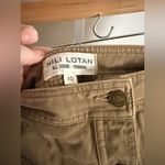 Nili Lotan Remy Sahara Utility Mini Skirt size 10 Tan Photo 2