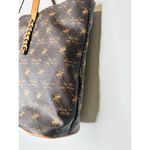 Beverly Hills Polo Club Brown Braided Handle Large Size Tote Handbag Photo 13