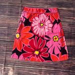 Madison Studio Floral Pink Skirt Size 6 Red Photo 5