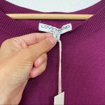 Love trend || Purple Light a weight Crew Neck Sweater Photo 2