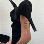 AQUAZZURA SEXY THING BLACK SUEDE HEELS SIZE 41 Photo 11