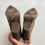 Vince Camuto Snakeskin Print Leather Gradina Block Photo 10