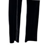 Betabrand Black Velvet Yoga Dress Pants Women’s Size Medium Straight Leg Pull On Photo 3
