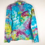 kim rogers Falling in‎ Love  Large Top Handmade Tie Dye Blue Purple Yellow 550 Photo 1