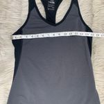The North Face Flash Dry Racer Back Tank Top sleeveless scoop neck Black & Gray Photo 5