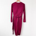 Altuzarra for Target Tassel Wrap Dress in Red Wine Photo 7