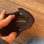 Vagabond  size 8 black lug sole sling back chunky sandals neoprene Photo 5