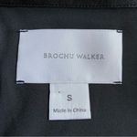 Brochu Walker  Silk Satin Stretch Full Button Long Shirt Dress No Belt Photo 7