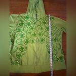 Torrid Y2K Lime Green Lime Shorter-Sleeved Hoodie Sweatshirt, Size 3X Photo 3