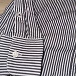 J.Crew  Slim-Fit Stretch Cotton Poplin Button Down Shirt | Charcoal Stripe | 0 Photo 3