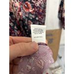 Adyson Parker Patchwork Floral Print Long Sleeve Tiered Ruffle Dress sz L Boho Photo 9