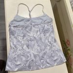 Lululemon Power Pose white and grey tank top Photo 4