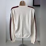 Faherty Flaherty V-Neck Cream Sweater Photo 2