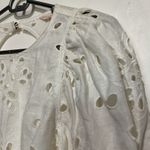 Rebecca Taylor eyelet white lace blouse Great condition :Box 007: Photo 3