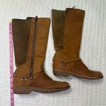 Teva  De La Vina Dos Tall Bison Waterproof Leather Brown Over the Knee Boots Photo 10