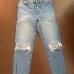 Levi's Levi’s Wedgie Straight Ripped Jeans Photo 0