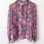 Cleobella  Emily Blouse in Lotus Print Photo 6