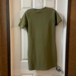 JM Collection  Green Textured Short Sleeve Dress S Photo 7