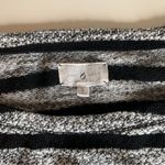 Lou & grey | Black & Grey Knit Short Sleeve Draw String Waist Top Size Small Photo 6