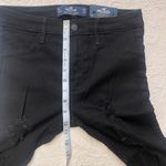 Hollister High-Rise Black Distressed Crop Jean Legging - NWT Photo 4