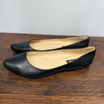 Nine West  Black Ballet Leather Speakup flat Size 8 Photo 3