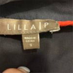 Lilla P Women's Hooded Rain Jacket Black Size S Casual Lightweight Photo 6