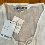 Walter Baker NWT  Acapulco Kaftan Swim Party Cover-up Dress in Ivory One Size Photo 7