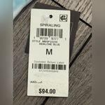 Bar III NEW!  Women's Twist-Front Monokini One-Piece Swimsuit Abalone Blue Photo 3