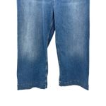 Maeve  The Colette Wide Leg‎ Cropped Jeans Women Size 32 Blue Denim High Rise Photo 2