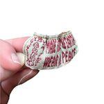 Boho Handcrafted Harlem Tie Dye Metallic Stripe Hammer Pants with pocket OSFM Tan Size M Photo 7