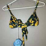 Show Me Your Mumu NEW banana print triangle bikini top women’s size XS Photo 4