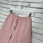 Classic Elements  Pink Wide-Leg Fleece Sweatpants Women’s Medium Lounge Pants Photo 6