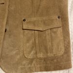 Style & Co  Petite Women Jacket excellent condition genuine leather tan color Photo 8