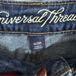 Universal Threads Universal Thread High Rise Dark Blue Button Fly Jean Shorts Size 6 Photo 2