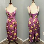 ZARA Women Floral Pink Printed Corset Style Dress Underwire Sweetheart Neck Sz M Photo 1