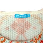 J. McLaughlin  Corali Cyprus Sea Flat Sequin‎ Sweater Top Blue Aqua Coral Size S Photo 2