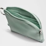 Lululemon NWT Clippable Card Pouch Mint Breeze White Photo 3