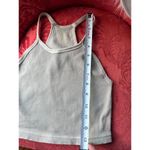 Free People  Movement Ribbed Beige Tank Top with Racerback Photo 5