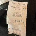 Fontana European Knitted 3/4 Sleeve Collared Button Polo Shirt Black Size S NWT Photo 7