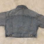 Levi's Cropped Trucker Jacket Photo 3